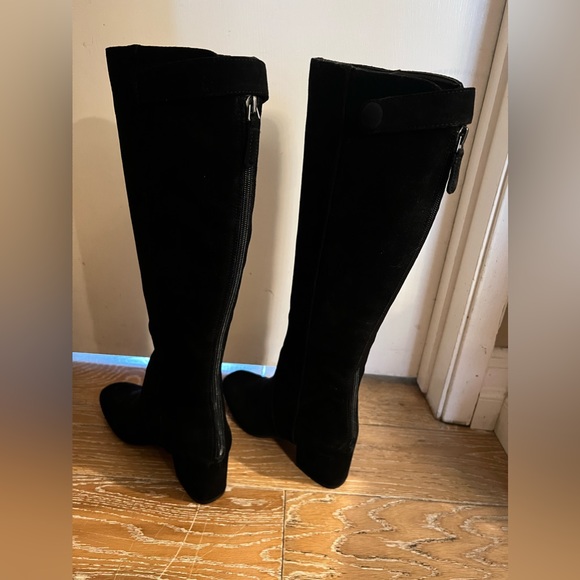 NWOT Bandolino Farron Suede Black Boot‎ Size 7M - Picture 2 of 7